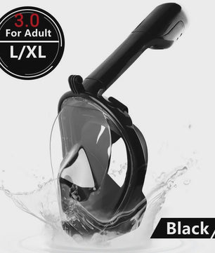 Full Face Duikmasker met Anti-Fog - Snorkelen & Duiken voor Volwassenen & Kinderen