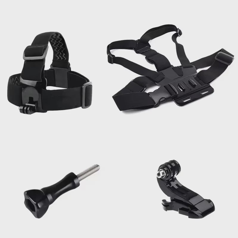 Verstelbare Borstband Mount Harness voor GoPro & Actiecamera's