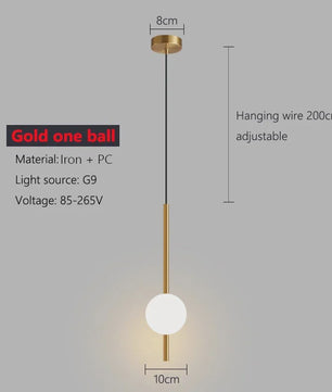 Moderne Minimalistische Hanglamp Zwart/Goud - Stijlvolle Verlichting voor Woonkamer & Slaapkamer