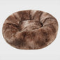 Luxe Pluche Hondenkussen & Kattenmand - Rond, Extra Zacht & Warm - 40-90cm