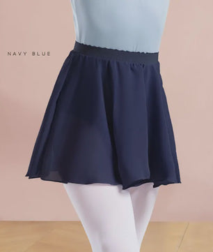 18 Colours Ballet Skirt Girls Toddler Kids Dance Chiffon Skirt Elastic Waist Short Dance Skirt for Girls Tutu Skirt for Ballet
