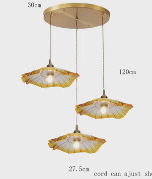 Moderne Glazen Hanglamp - Sfeervolle Verlichting voor Keuken, Eetkamer & Slaapkamer