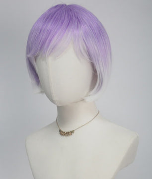 Stijlvolle Gradient Bob Pruik met Pony - Synthetisch Haar voor Cosplay & Feest