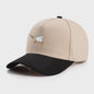 Unieke Geborduurde Baseball Cap met Gans Patroon - Casual Stadsstijl