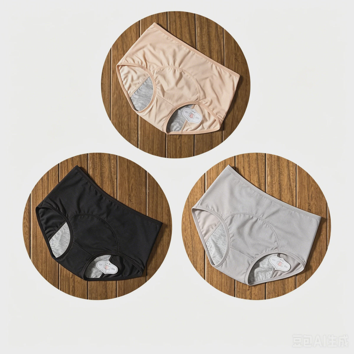 3-Pack Dames Menstruatie Ondergoed - Lekvrij en Comfortabel
