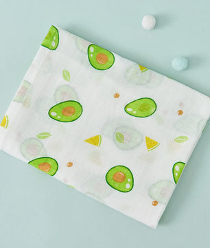 Zachte Katoenen Baby Swaddle Deken - 2 Laags Muslin, Sneldrogend & Ademend
