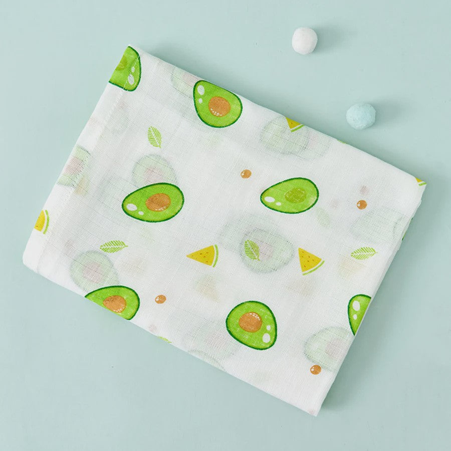 Zachte Katoenen Baby Swaddle Deken - 2 Laags Muslin, Sneldrogend & Ademend