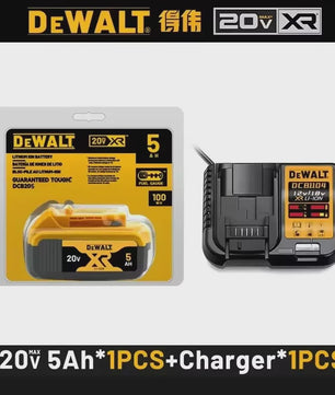 DeWalt 20V MAX XR 6.0Ah Lithium Accu - DCB206 - Snel Opladen