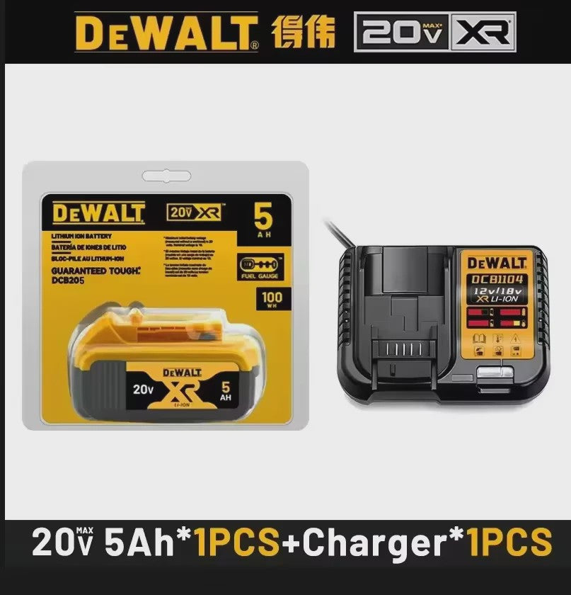 DeWalt 20V MAX XR 6.0Ah Lithium Accu - DCB206 - Snel Opladen