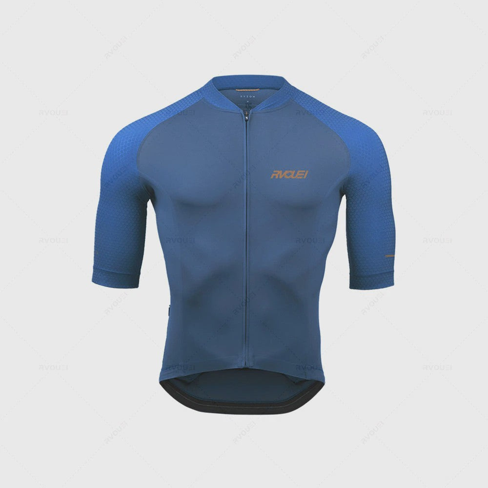 Pro Fiets Kleding Set Heren - Ademend Wielrenpak met Bib Shorts