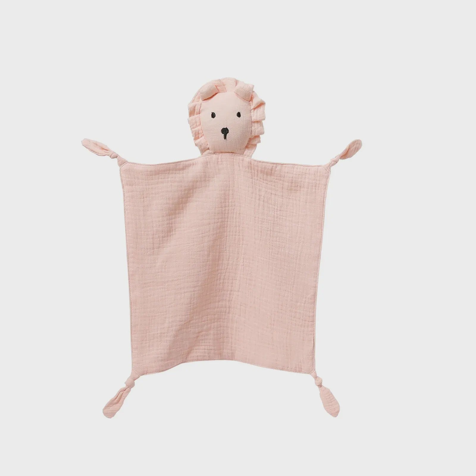 Zacht Muslin Baby Knuffeldoekje met Konijn - Comfort & Slaapmaatje voor Pasgeborenen