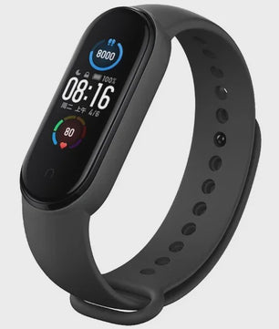 Siliconen Polsband voor Xiaomi Mi Band 7, 6, 5, 4, 3 - Vervangend Bandje Smartwatch Accessoire