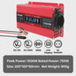 Krachtige 1500W-3000W Auto Omvormer (DC12V/24V naar AC230V) met LCD, USB & EU-stopcontact