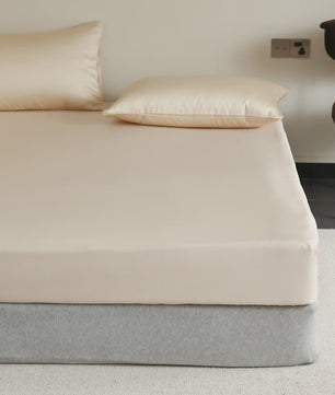 Luxe Hoeslaken van 100% Moerbei Zijde met Elastische Band - Diverse Maten