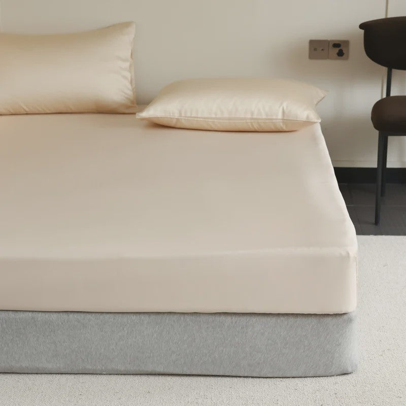 Luxe Hoeslaken van 100% Moerbei Zijde met Elastische Band - Diverse Maten
