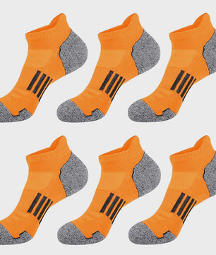 12 Paar Unisex Ademende Sportsokken - Lage Sokken voor Kinderen & Volwassenen (Maat 33-46)