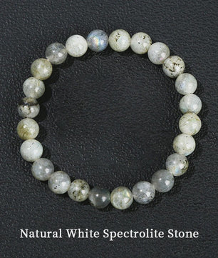 Natuurstenen Kralen Armband - Lapis Lazuli, Amethist, Rozenkwarts & meer
