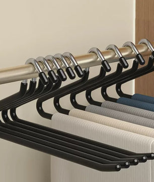 Anti-slip Gansvormige Broekenhanger - Ruimtebesparend Kledingrek voor Garderobe