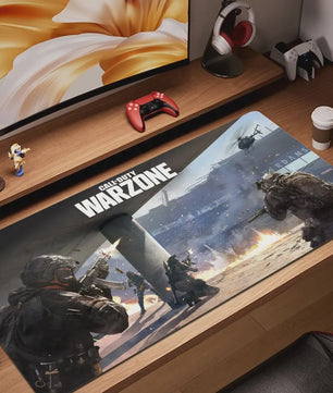 Anime Natural Rubber Gamer Office Decoration Home Mouse Pad Calls Of Duty Warzone Gaming Large Size Mouse Mat 90x40CM Mouse Pad