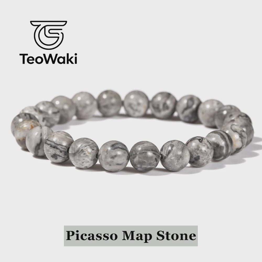 Natuurstenen Armbanden (4-10mm) - Amethist, Tijgeroog & meer - Unisex Reiki Healing
