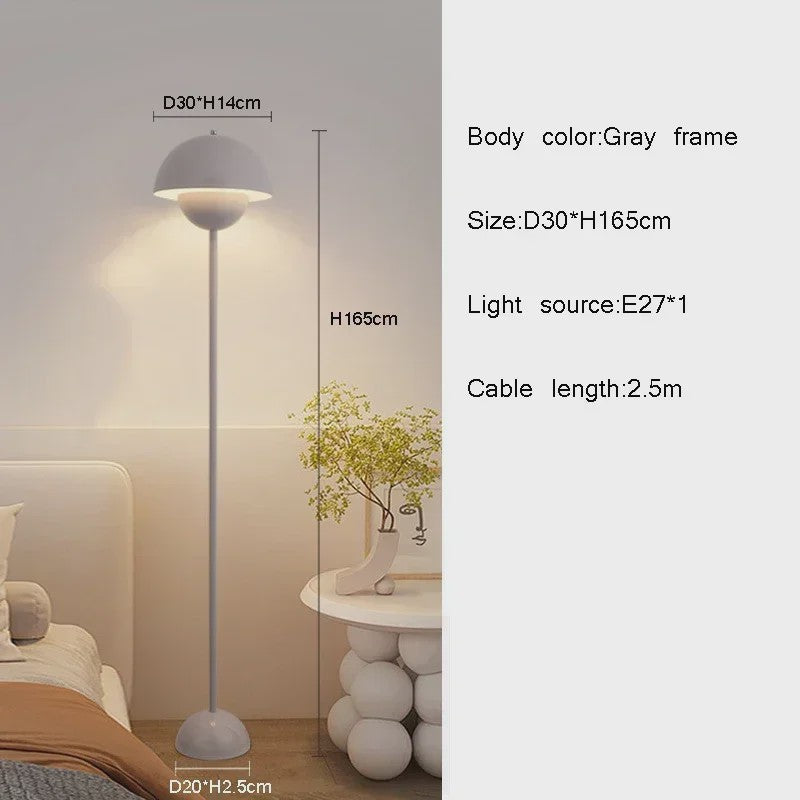 Danish Bud Design Lamp - Stijlvolle Vloerlamp en Tafellamp met E27 Fitting