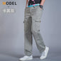 Herfst/Lente Heren Cargo Werkbroek Katoen - Casual Jogger & Klimbroek - Grote Maten tot 6XL