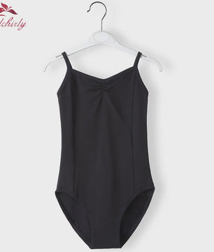 Meisjes Ballet Leotard met Bandjes - Katoen - Dans & Gymnastiek