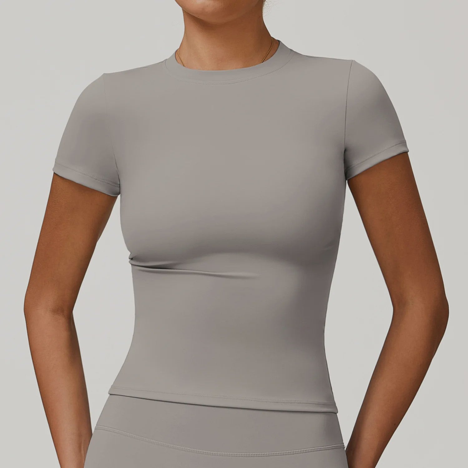 NCLAGEN Sport T-shirt Dames - Ademend & Stretchy Korte Mouw voor Yoga, Fitness & Hardlopen