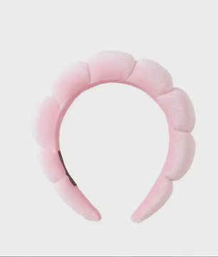 Cosmetische Puffy Hoofdband en Polsbandjes Set - Microfiber voor Gezichtswas & Make-up
