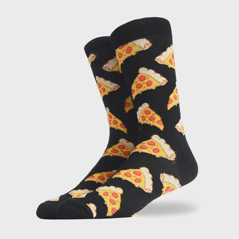 Grappige Herensokken met Unieke Prints: Alien, Food, Burger, Pizza & Meer - Katoen