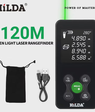 HILDA Digitale Laser Afstandsmeter 50M/100M/120M - Precisie Meetinstrument