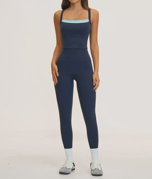 Dames Yogaset: Seamless Sport BH & Hoge Taille Legging