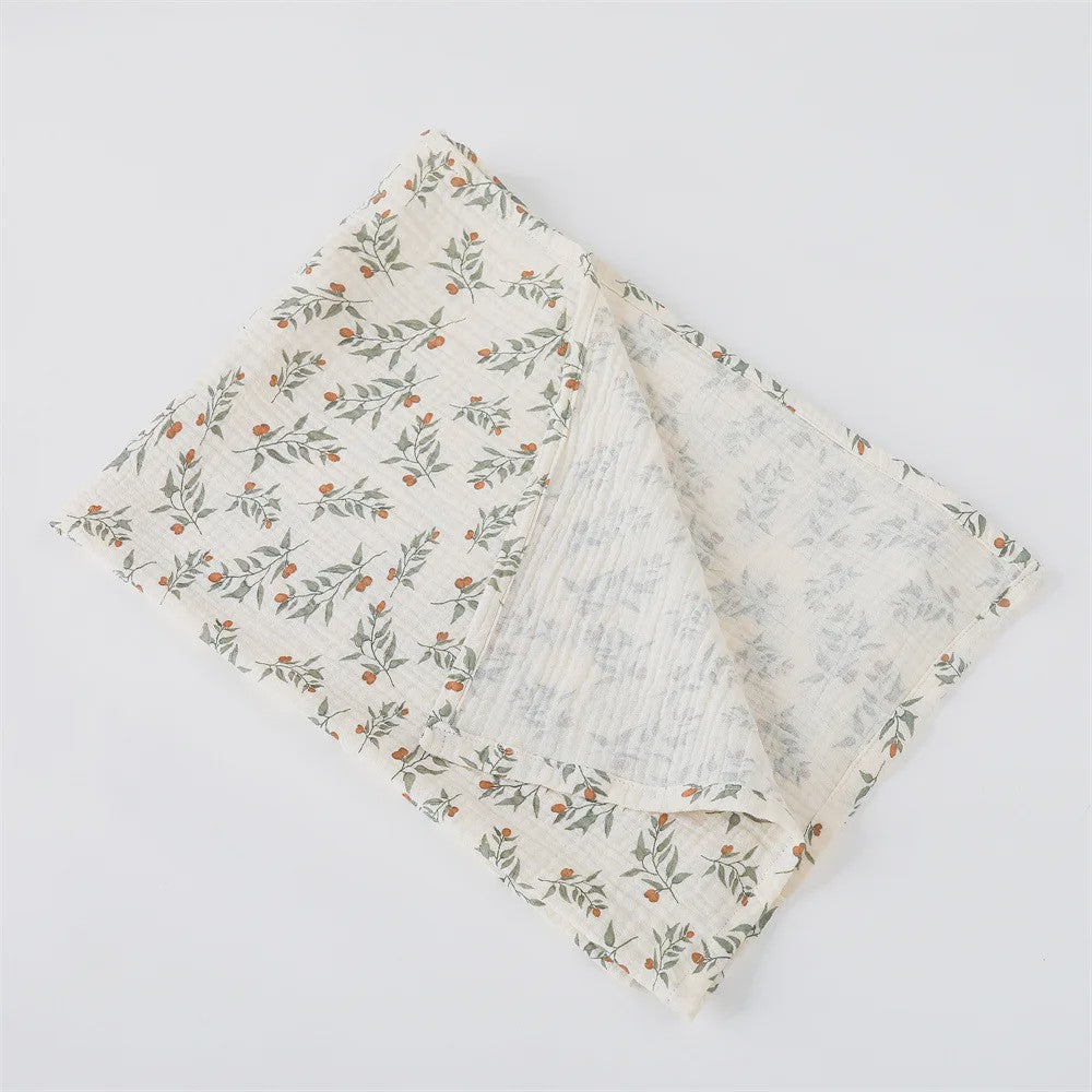 80x65cm Muslin Baby Swaddle Deken - Zacht Katoen voor Newborns, Kinderwagens & Dutjes