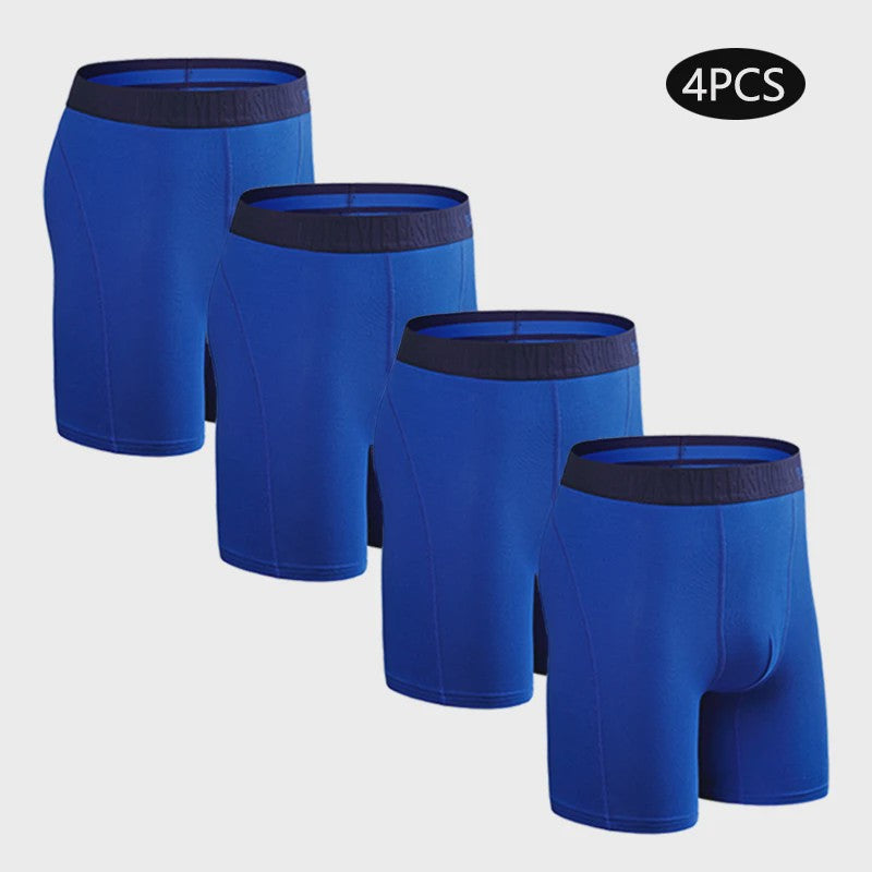 Lange Boxershorts voor Heren - Comfortabel Katoen & Plus Size Pasvorm
