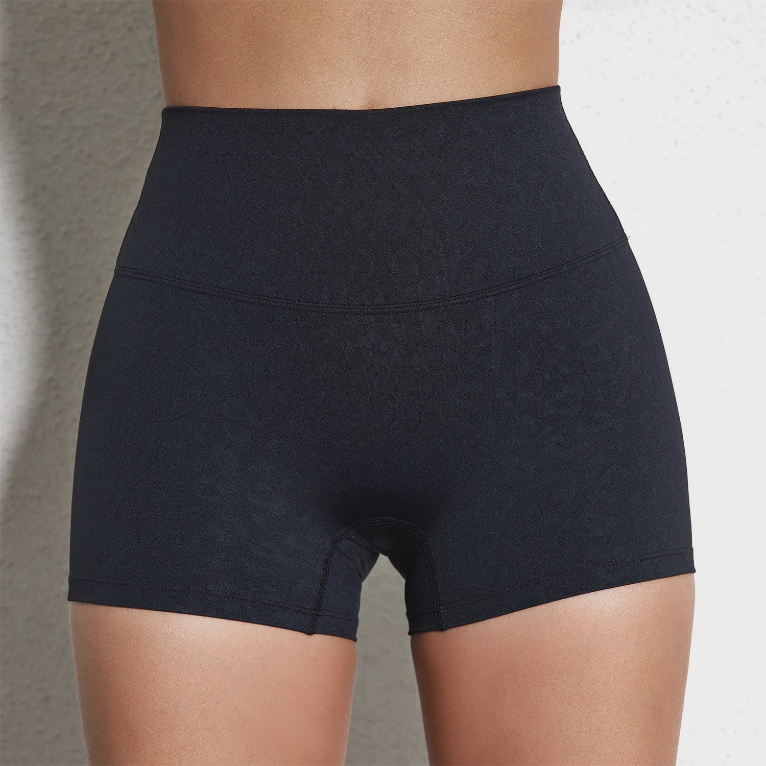 Hoge Taille Compressie Sportshorts voor Dames - Squat Proof & Zacht