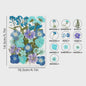 30 Stuks Gedroogde Persbloemen - Natuurlijke Bloemen & Bladeren voor Resin Art, Knutselen en Decoratie