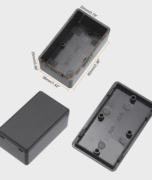 ABS Plastic Projectboxen (1-10 Stuks) - Stofdicht & Duurzaam voor Elektronica
