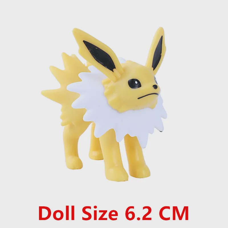 Pokemon Actiefiguren Set (4-9 cm) - Pikachu, Gengar, Eevee & meer - Cadeau & Verzamelen