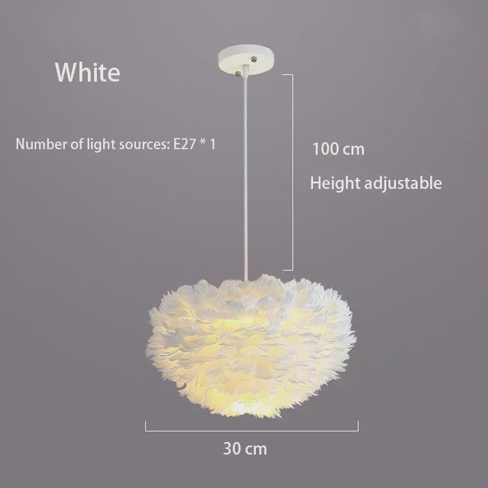 Nordic Veer Plafondlamp - Sfeervolle LED Hanglamp voor Woonkamer, Slaapkamer & Eetkamer
