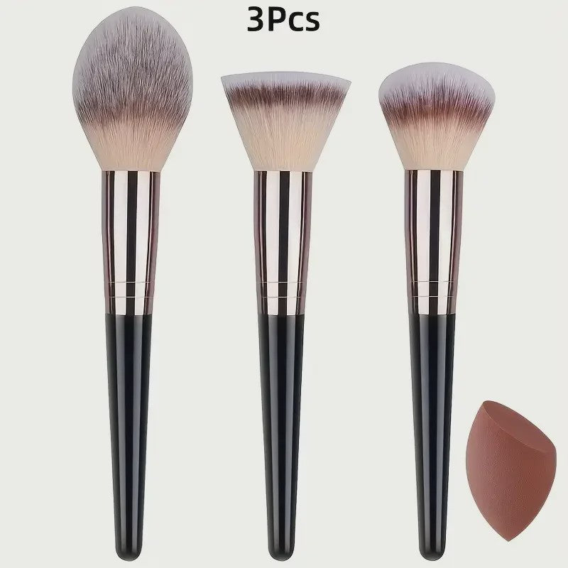 Professionele Make-up Kwasten Set - Zacht & Fluffy voor Foundation, Blush & meer