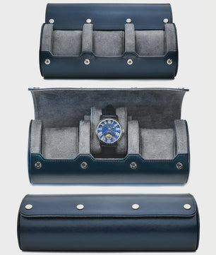 Luxe PU Lederen Horloge Reiskoffer met 6 Vakken - Organiseer en Bescherm uw Horloges