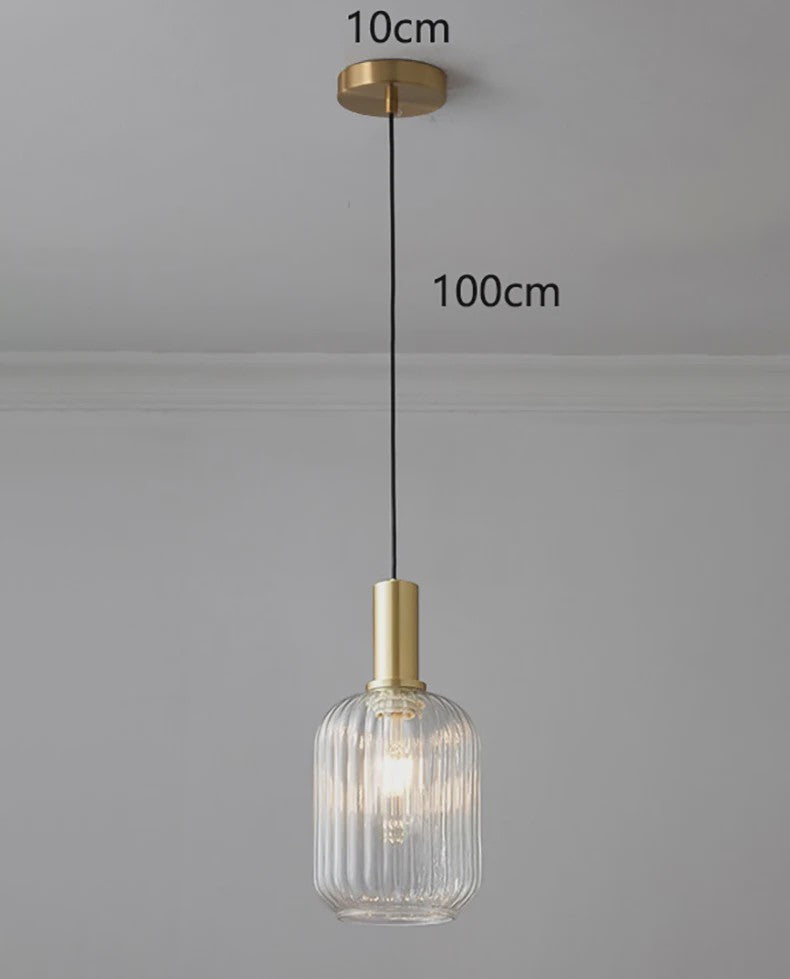 Moderne Glazen Hanglamp voor Eetkamer - Stijlvolle Plafondlamp