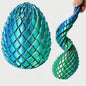 3D Geprint Draken Ei - Flexibel Stressverlichtend Speelgoed & Bureau Decoratie