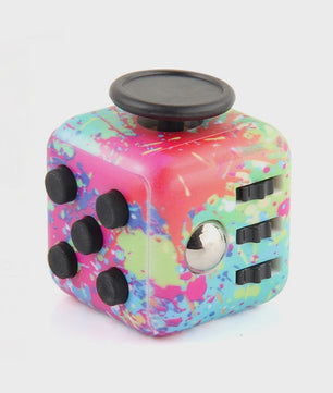 Fidget Cube & Dodecahedron: 6/12 Zijden Stressverlichter & Sensorisch Speelgoed
