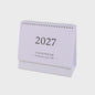 2027 Bureaukalender Maandkalender - Spiraalbinding, Opvouwbaar & Staand - Ideaal voor Planner, Kantoor & Thuis