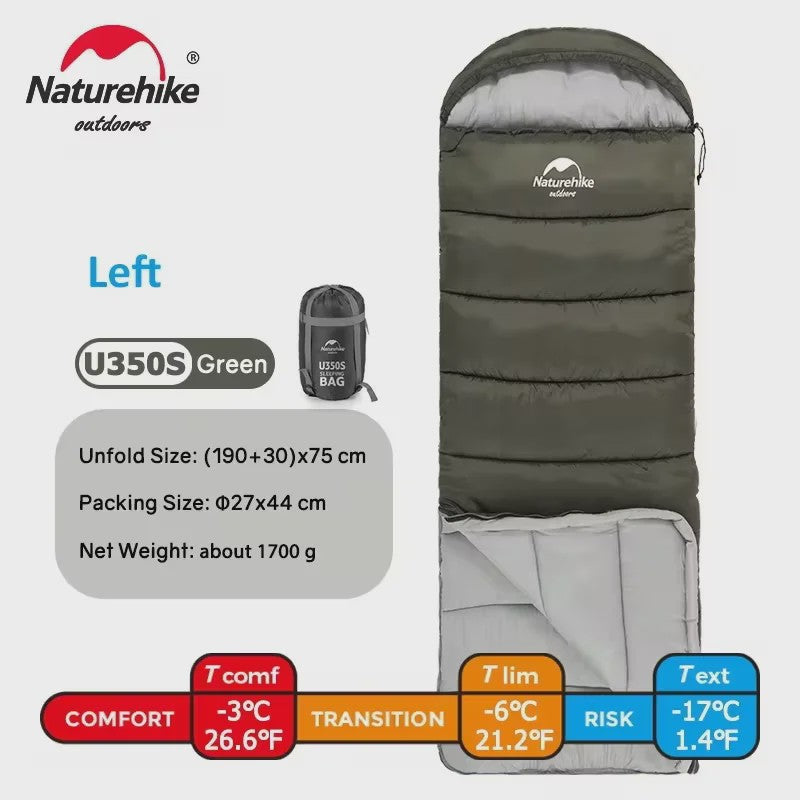 Naturehike Ultralichte 4-Seizoenen Slaapzak - Waterdicht & Comfortabel voor Outdoor Avonturen