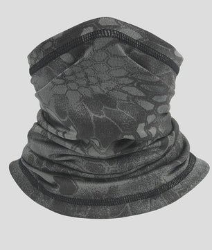 Veelzijdige Camouflage Nekwarmer & Buff - Ademend & UV Beschermend voor Outdoor Sport