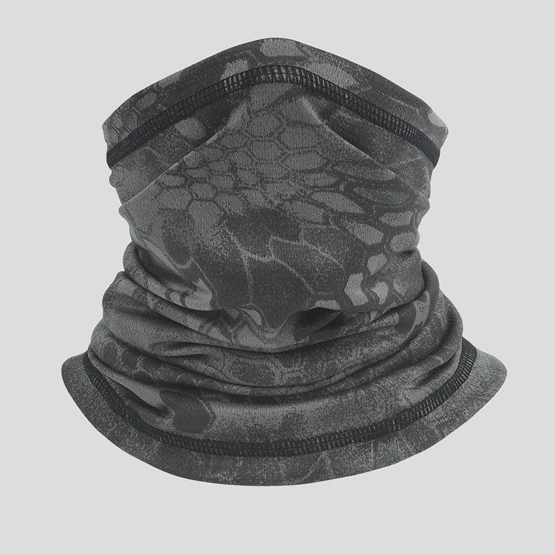 Veelzijdige Camouflage Nekwarmer & Buff - Ademend & UV Beschermend voor Outdoor Sport