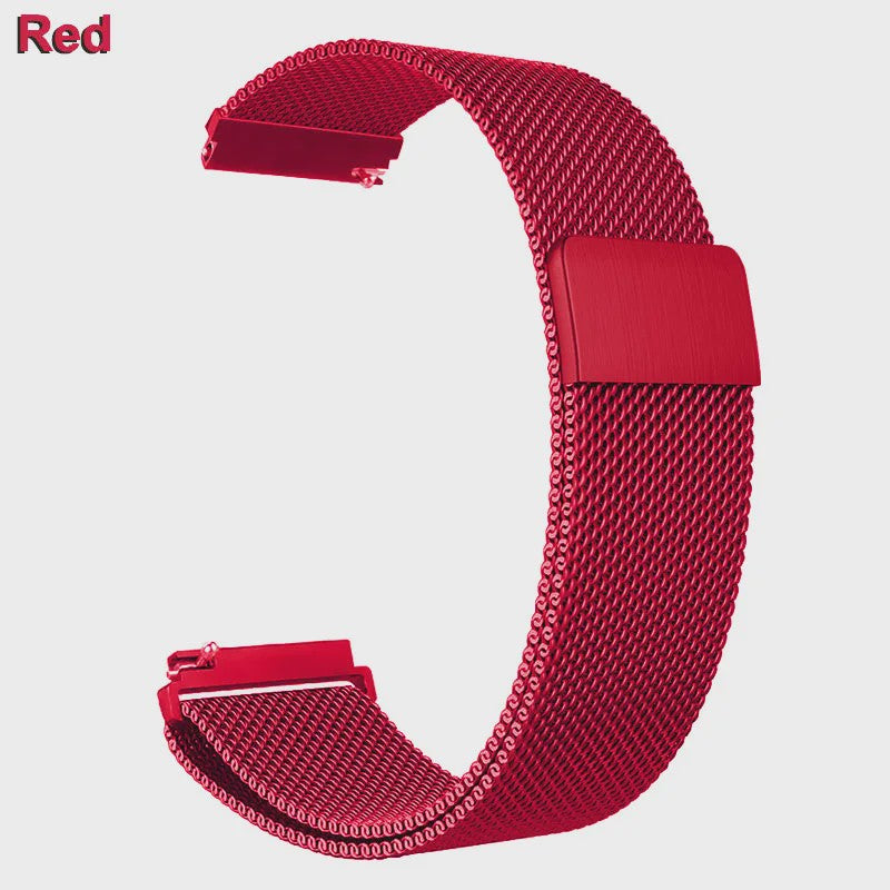 Milanese RVS Horlogeband 18mm 20mm 22mm voor Garmin Vivoactive Venu | Magnetische Sluiting