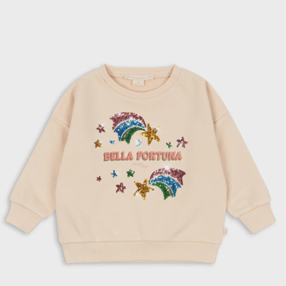 Kinderkleding Set Jongens & Meisjes: Sportieve Windbreaker Set met Sequin Sweater en Joggingbroek